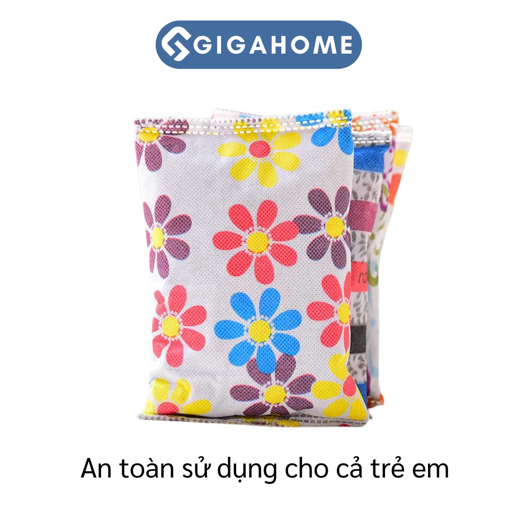 Túi Than Tre Hoạt Tính GIGAHOME Lọc Khí, Khử Mùi Ô Tô, Phòng Ở 7032