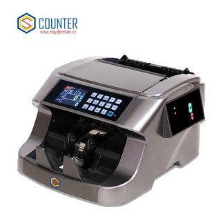 Máy đếm tiền SCounter ZJ-6200A - Hàng Chính Hãng (Máy đếm và kiểm giả 4 loại tiền)