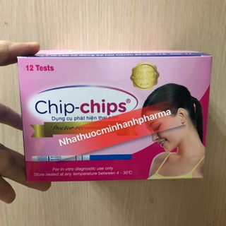 Que thử thai Chip Chips ( Hộp 12 chiếc )