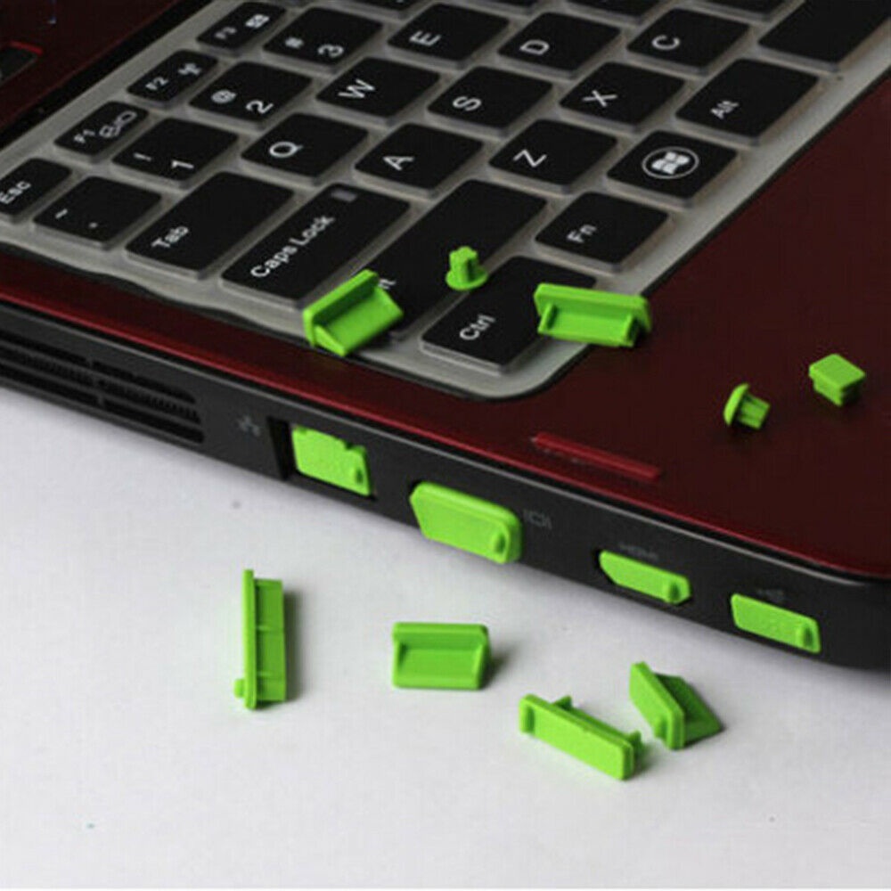 Set 16 nút silicone bịt cổng USB chống bụi cho laptop