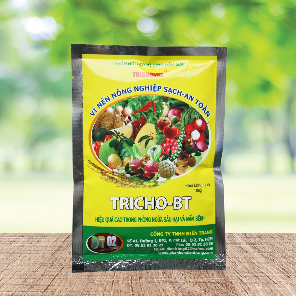 Nấm Trichoderma phòng ngừa nấm bệnh Tricho META BT 100g