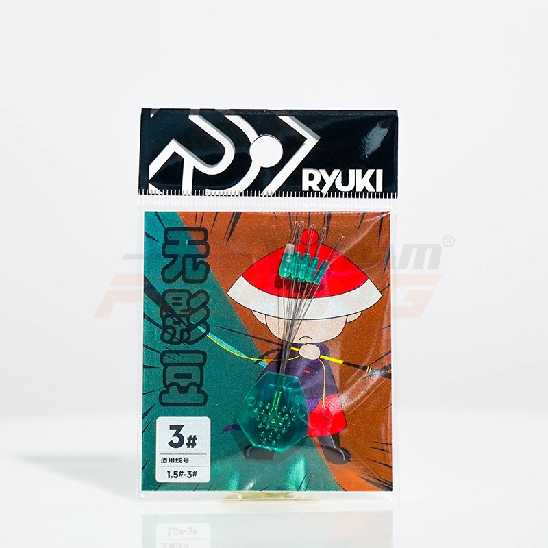 Hạt chặn câu Đài Silicon RYUKI cao cấp