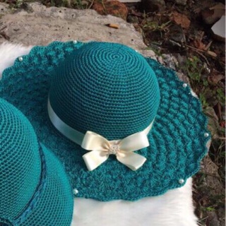 Mũ HandMade vành sò
