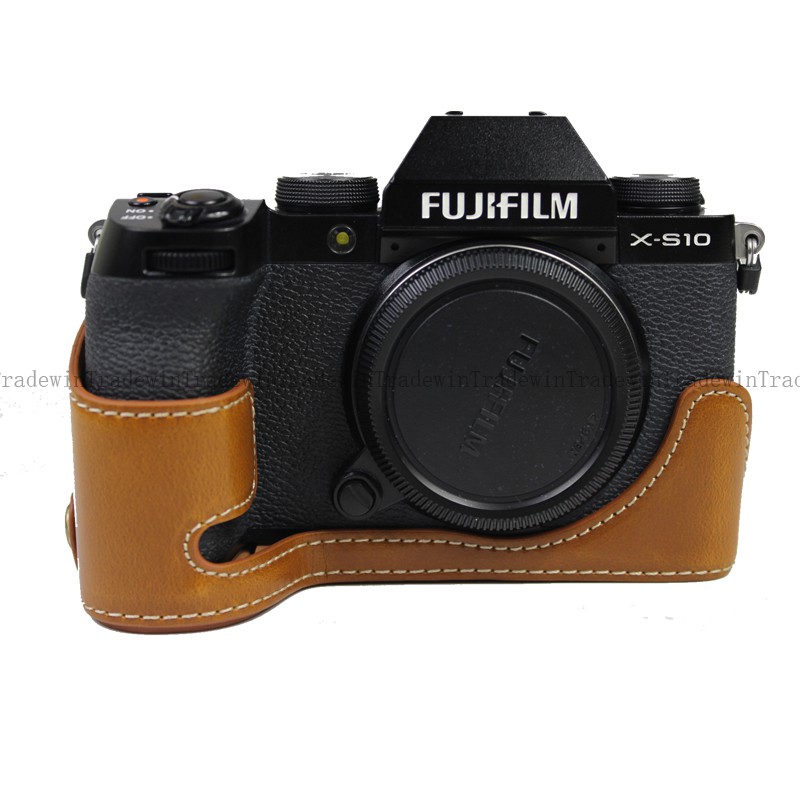 Bao Da PU Có Dây Đeo Chất Lượng Cao Cho Máy Ảnh Fujifilm Xs10 X-S10