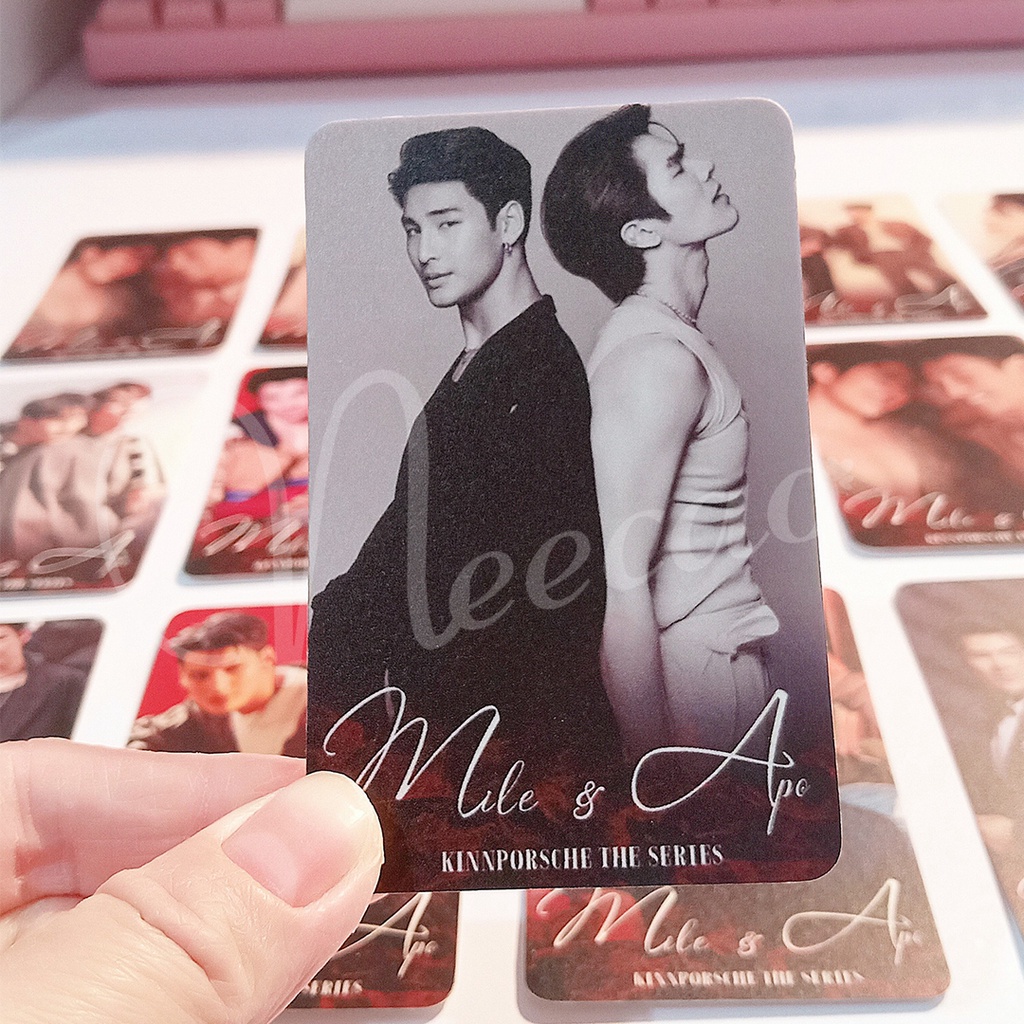 1 Card Bo Góc MILEAPO KINNPORSCHE MILE PHAKPHUM Romsaithong APO NATTAWIN Wattanagitiphat Thẻ Ảnh Designed Unoff Neecao