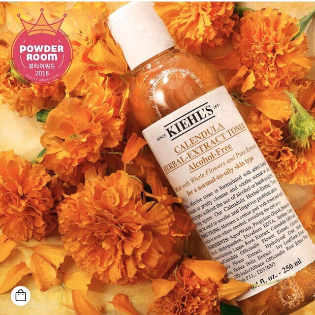 Nước Hoa Hồng KIEHL'S CALENDULA HERBAL-EXTRACT TONER Alcohol-Free