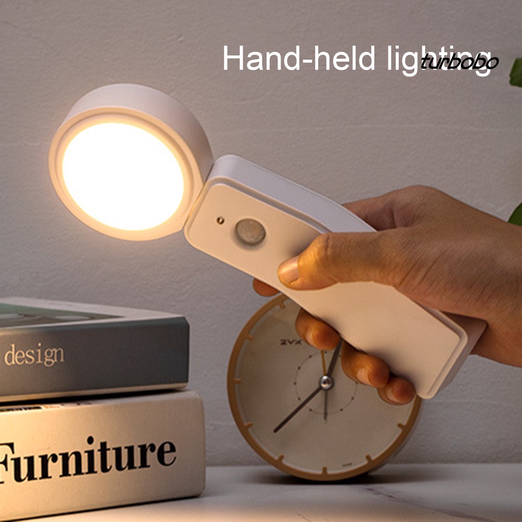 Turbobo Đèn Ngủ LED Cảm Biến Cơ Thể Xoay Được Đa Năng Cho Phòng Ngủ