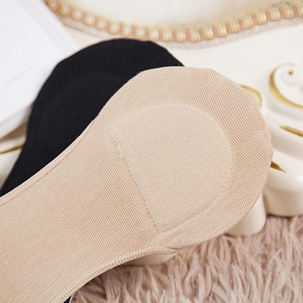 Vớ Ngắn Vô Hình Thoáng Khí Màu Sắc Đơn Giản