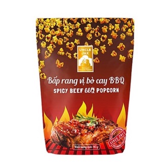BẮP RANG UNCLE JAX VỊ BÒ CAY GÓI 40G