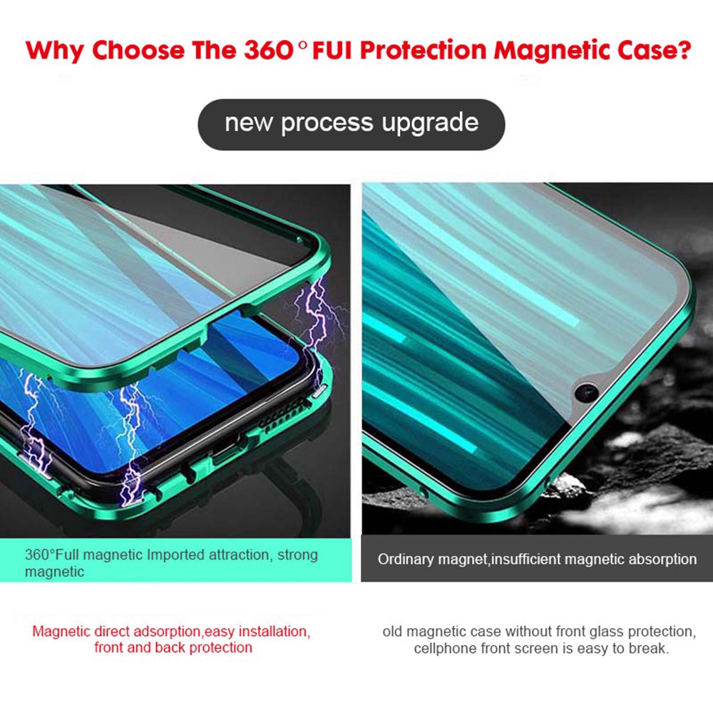 Huawei Mate 40 Plus 30 Pro Cover Double Sided Tempered Glass Mate40 Magnetic Flip Case Mate30 Full Protection Casing