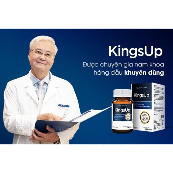 KINGSUP - Giúp tăng cường sức khỏe sinh lý cho nam giới Việt - Lọ 30 viên