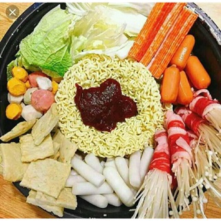 [ĐẶC BIỆT ] LẨU TOKKBOKI SHIP HÀ NỘI set lớn cho 6-8 người ăn (tặng 1 mỳ vắt korea hàn )