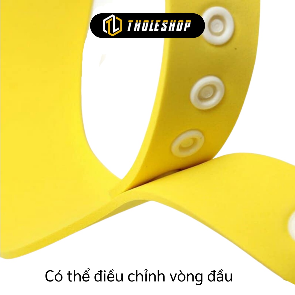 Mũ Chắn Nước - Nón Gội Đầu Cho Bé Che Tai, Chống Cay Mắt Kiểu Hoạt Hình 4710