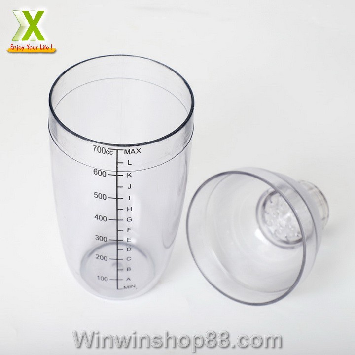 Bình pha chế trà sữa Shaker 700ml (loại tốt) - Muasamhot1208