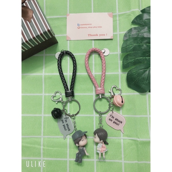 Móc Khoá Cặp Đôi, Móc Khoá Tình Yêu, MK dể thương 😍🎁