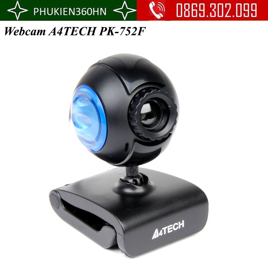 [Mã 155ELSALE giảm 7% đơn 300K] Webcam A4tech PK-752F cho học sinh sinh viên học tập