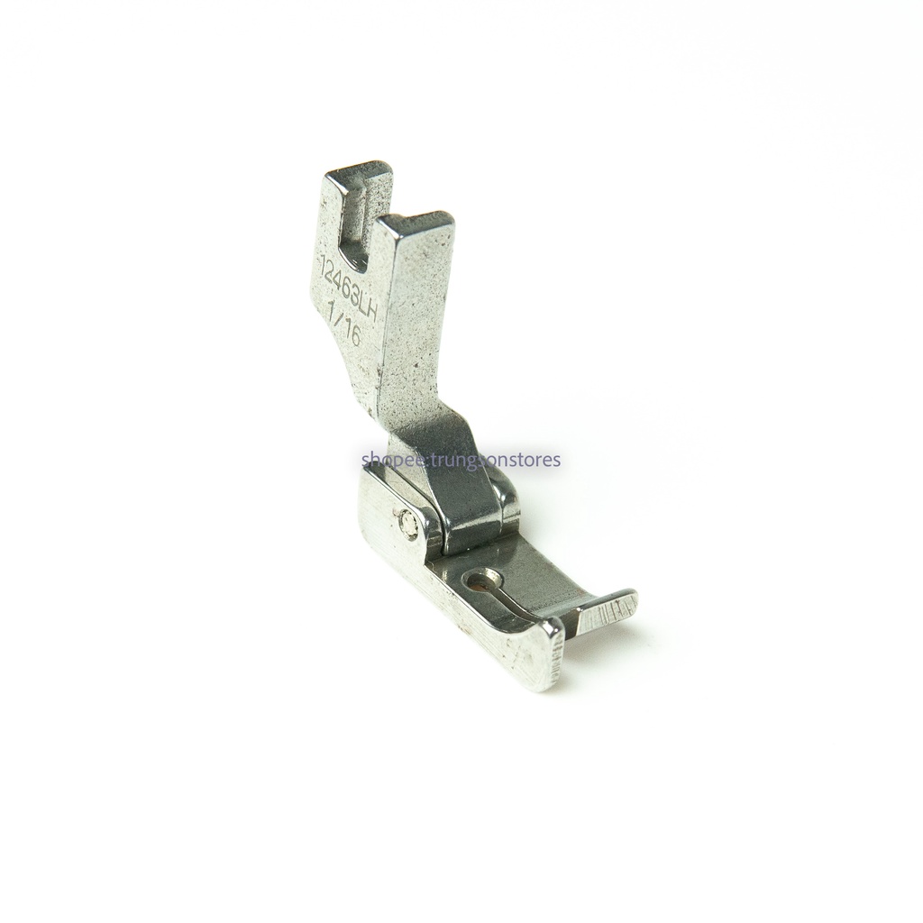 chân vịt diễu lá chắn cố định 1,6mm chạy vải cứng  máy may 1 kim công nghiệp jack, siruba, juki,...