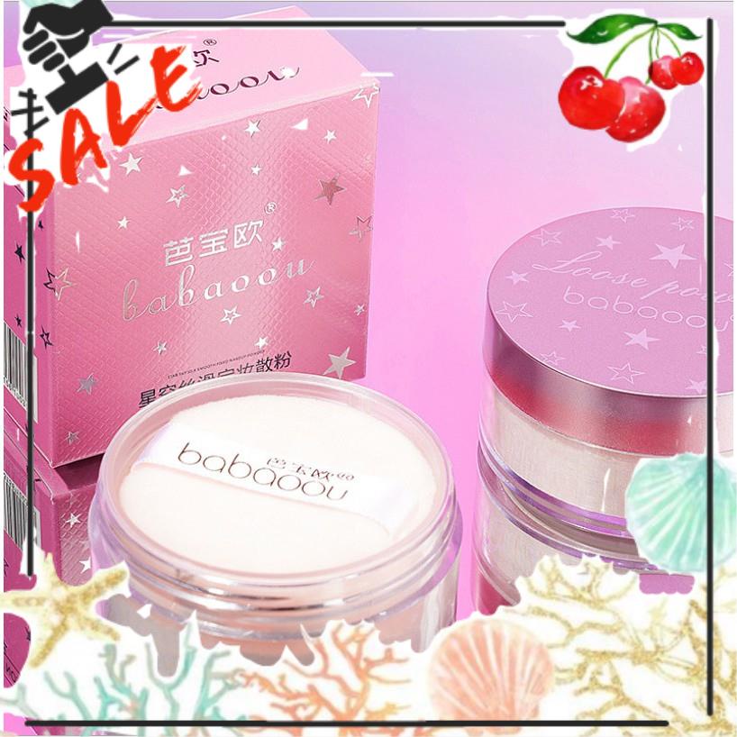 Phấn bột phủ trang điểm LẤP LÁNH B3003 nội địa thiết kế style Hồng đáng iu mịn da phủ tốt sỉ rẻ - GIÁ GỐC 12