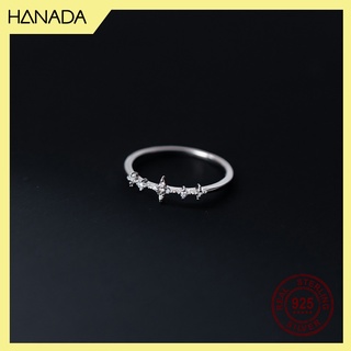 Nhẫn Bạc 925 Hanada 0059