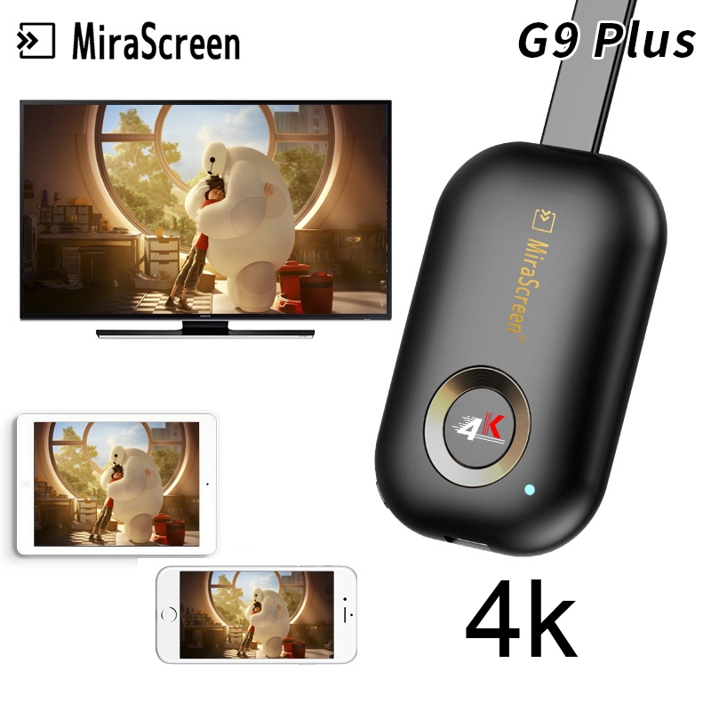 Thiết Bị Nhận Tín Hiệu G9 Plus Mirascreen 5g 4k Dlna Cho Tv