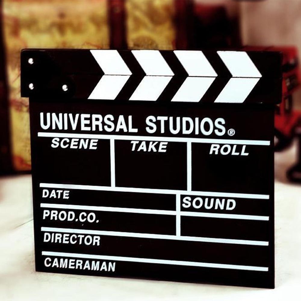 Bảng Clapper Board Dùng Để Quay Phim Kích Thước 20x20cm