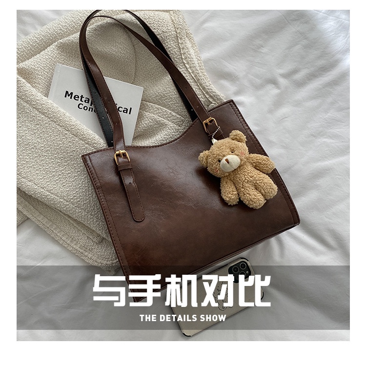 Túi Tote Đeo Vai Thời Trang Mùa Thu 2022 Phong Cách retro Dành Cho Nữ