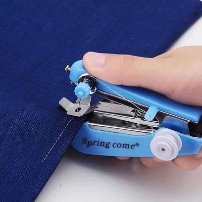 Máy khâu mini gia đình cầm tay tiện dụng Máy may hỗ trợ may vá Bảo Hành 6 tháng