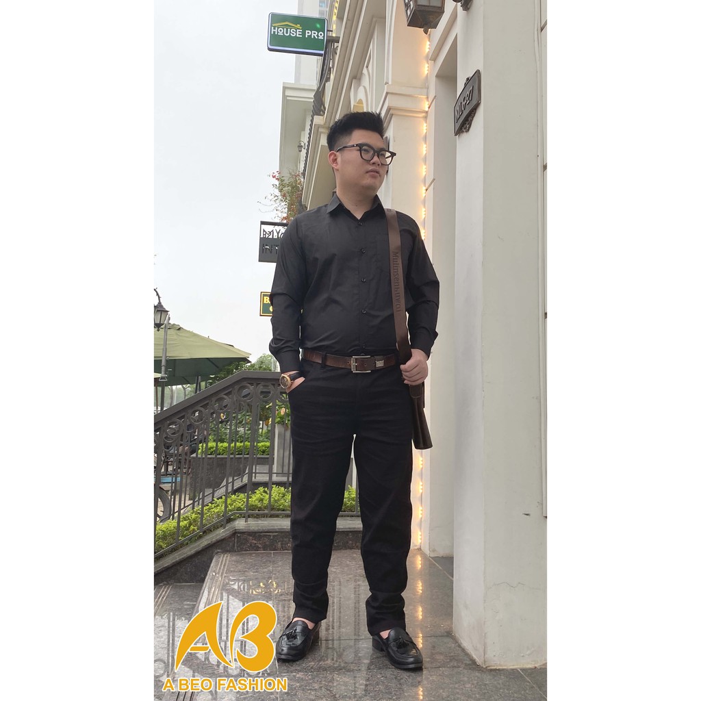 [BIG SIZE] Áo Sơ Mi Nam Dài Tay Cỡ Lớn Cho Nam Giới | BigBuy360 - bigbuy360.vn