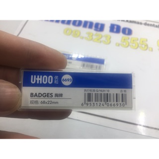 Biển tên cài áo, bảng tên nhân viên
