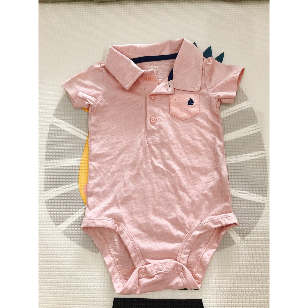 Bodychip Carter's Hồng Cổ Sơmi Bé Trai 6-9m