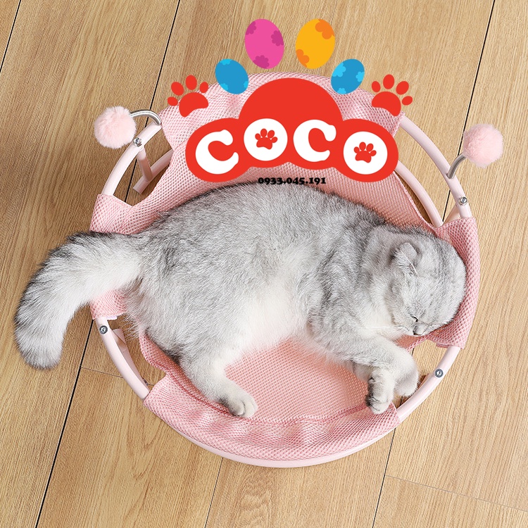 Giường nôi võng dễ thương cho mèo chó