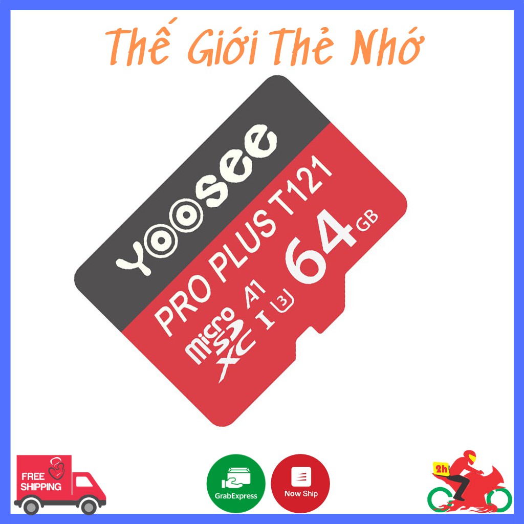 Thẻ nhớ YooSee chính hãng - 64GB tốc độ cao C10