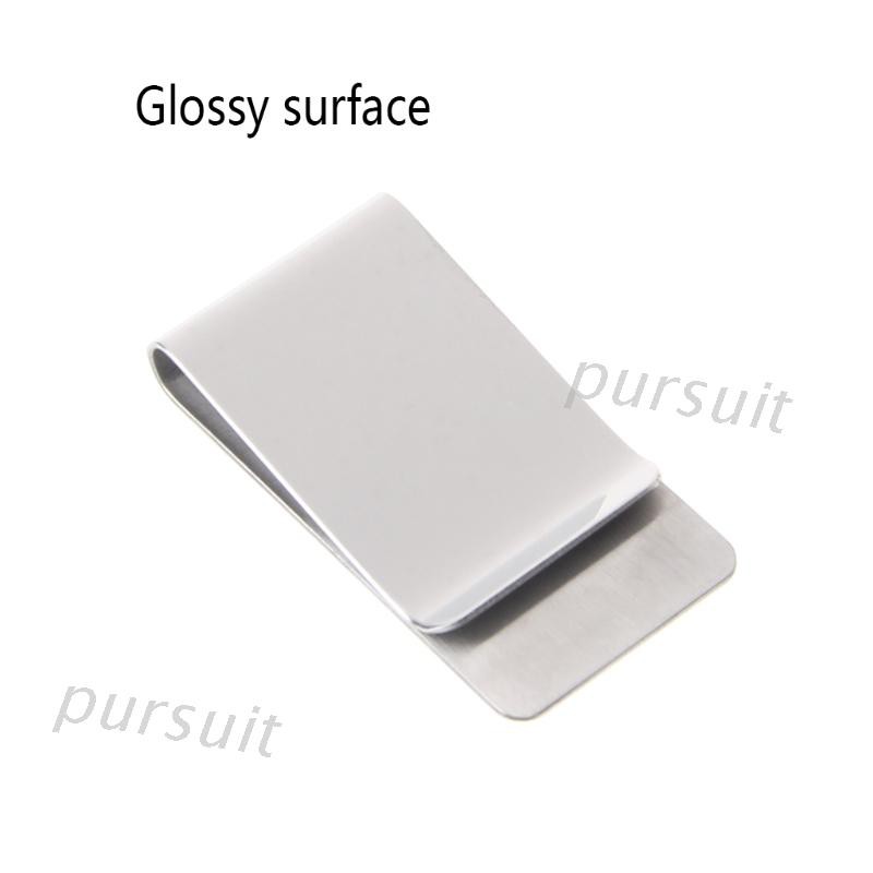 Slim Quality Quality Money Clip Credit Card Holder Wallet New Stainless Steel