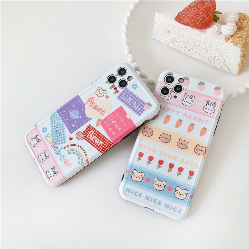 Ốp lưng iphone Peace Rainbow IMD dày dặn viển nổi 5/5s/6/6plus/6s/6splus/7/7plus/8/8plus/x/xs/11/12/pro/max/plus/promax | BigBuy360 - bigbuy360.vn