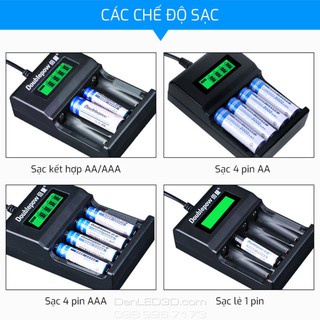 PIN SẠC PIN MICRO TỰ NGẮT GỒM 1 SẠC VÀ 4 PIN