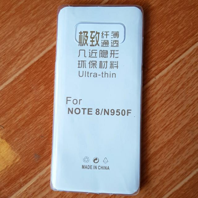 Ốp lưng Silicon dẻo Samsung Galaxy Note 8 siêu mỏng