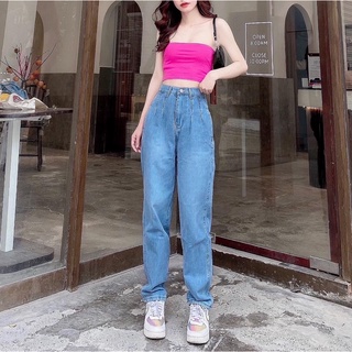 Quần jean nữ dáng baggy