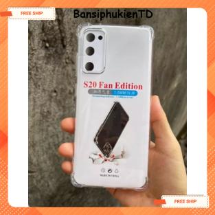 Ốp lưng Samsung Galaxy S20 FE - dẻo trong suốt chống sốc 4 góc