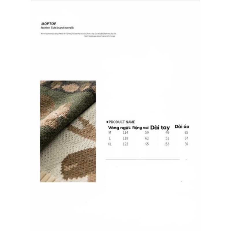 Áo Len Hình Gấu Thỏ Unisex