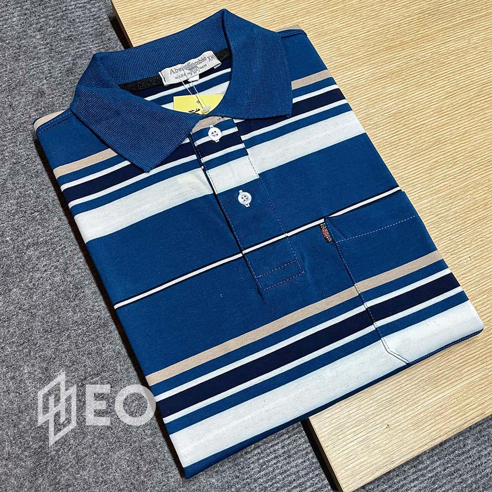 Áo Thun Nam Trung Niên ZEO Cổ Bẻ Cao Cấp Form Rộng Rãi