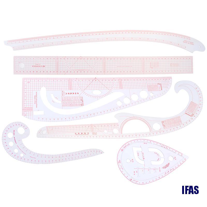 Bộ 7 Thước May Quần Áo Đa Năng