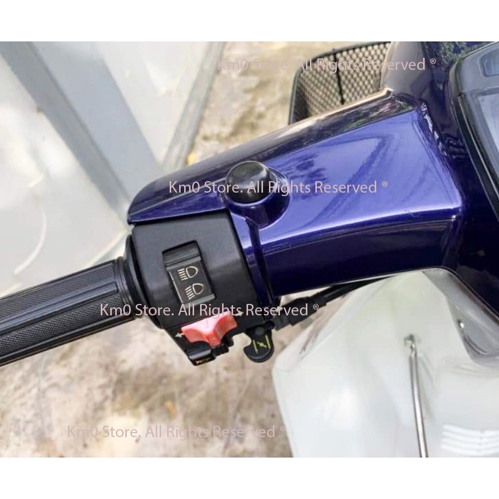 Nắp Chụp Chân Gương DREAM, WAVE Nhựa Đen