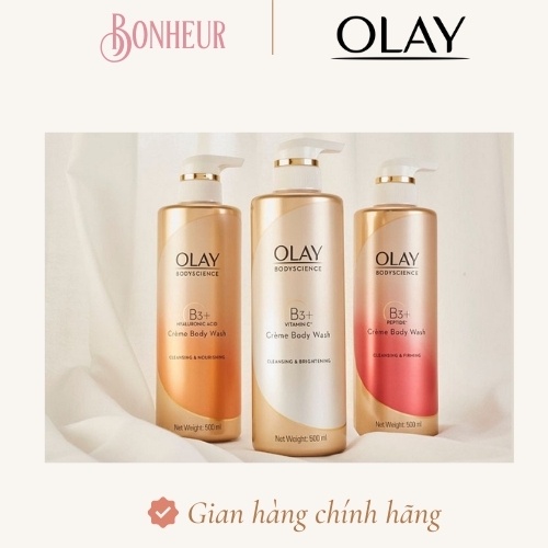 Sữa tắm Olay ThaiLand làm trắng cấp ẩm hiệu quả 500ML