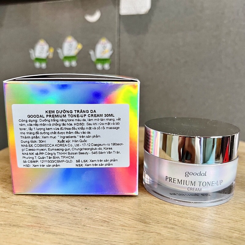 Kem dưỡng trắng da Goodal Premium Tone Up Cream 10ml/30ml