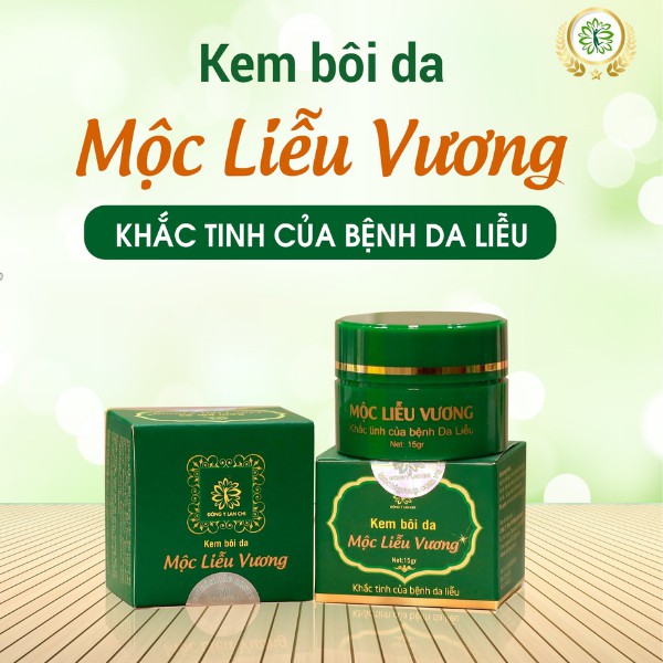 KEM BÔI DA MỘC LIỄU VƯƠNG_BÔI DỊ ỨNG MẦN NGỨA CÔN TRÙNG ĐỐT, CÁC BỆNH VỀ DA- FREE SHIP TOÀN QUỐC