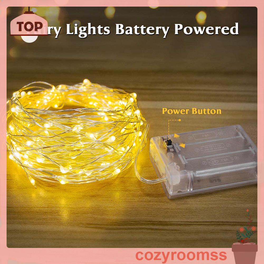 Dây Đèn Led 2m Trang Trí Phòng Ngủ Dịp Giáng Sinh