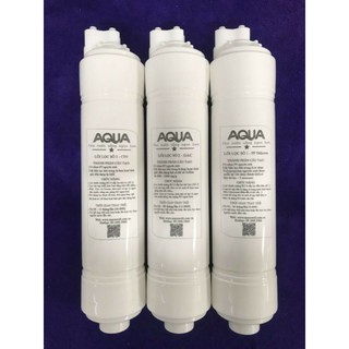 Bộ 3 lõi loạc AQUA đúc nguyên khối.