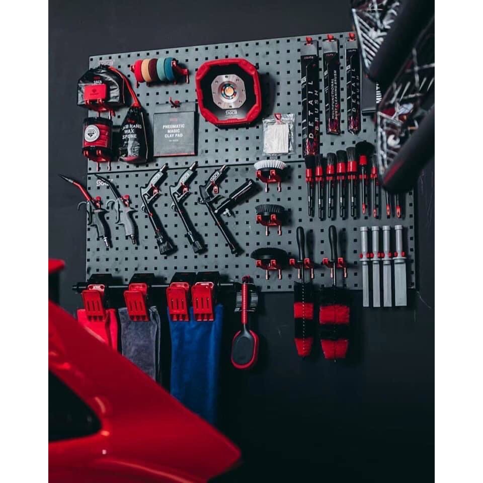 Bảng treo dụng cụ chăm sóc xe cao cấp 45x120cm