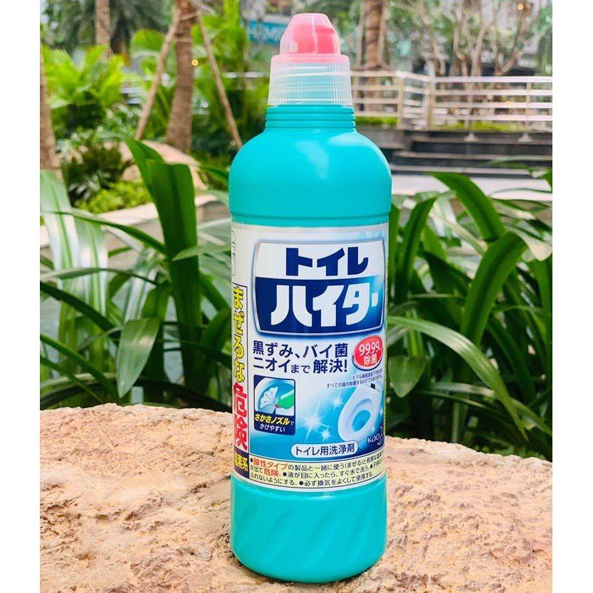 [Hỏa Tốc HN] Chai tẩy rửa bồn cầu Toilet Haiter KAO 500ml Nội địa Nhật Bản