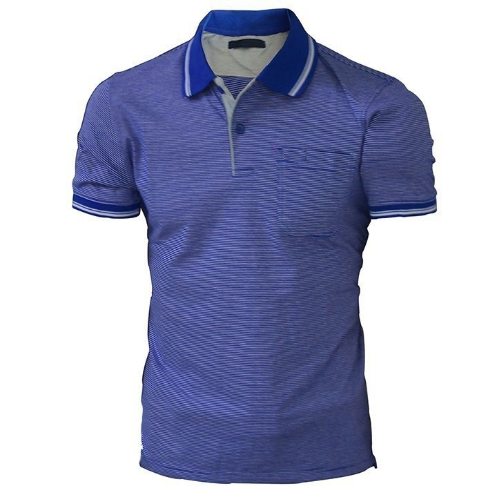 Áo Polo nam cổ bẻ phối Túi  thật vải cá sấu Cotton xịn chuẩn form sang trọng-lịch lãm -Polo nam